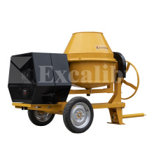 Excalibur 350L10hp Electric Diesel Engine Portable Concrete Mixer / Cement Mixer
